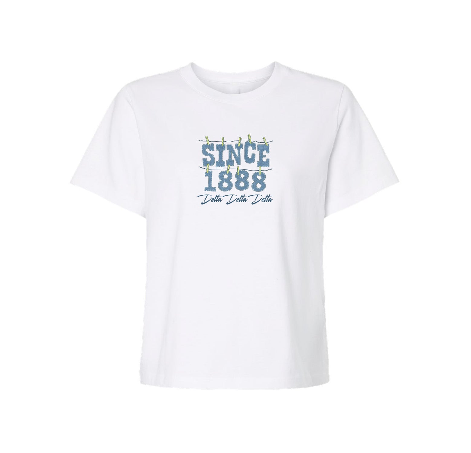 Clothes Pin Boxy Tee
