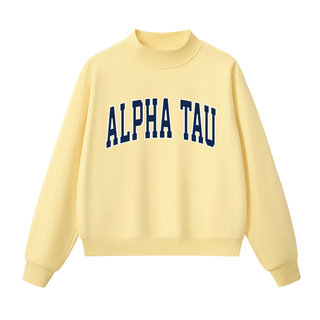 Alpha Sigma Tau Essential Mock Neck