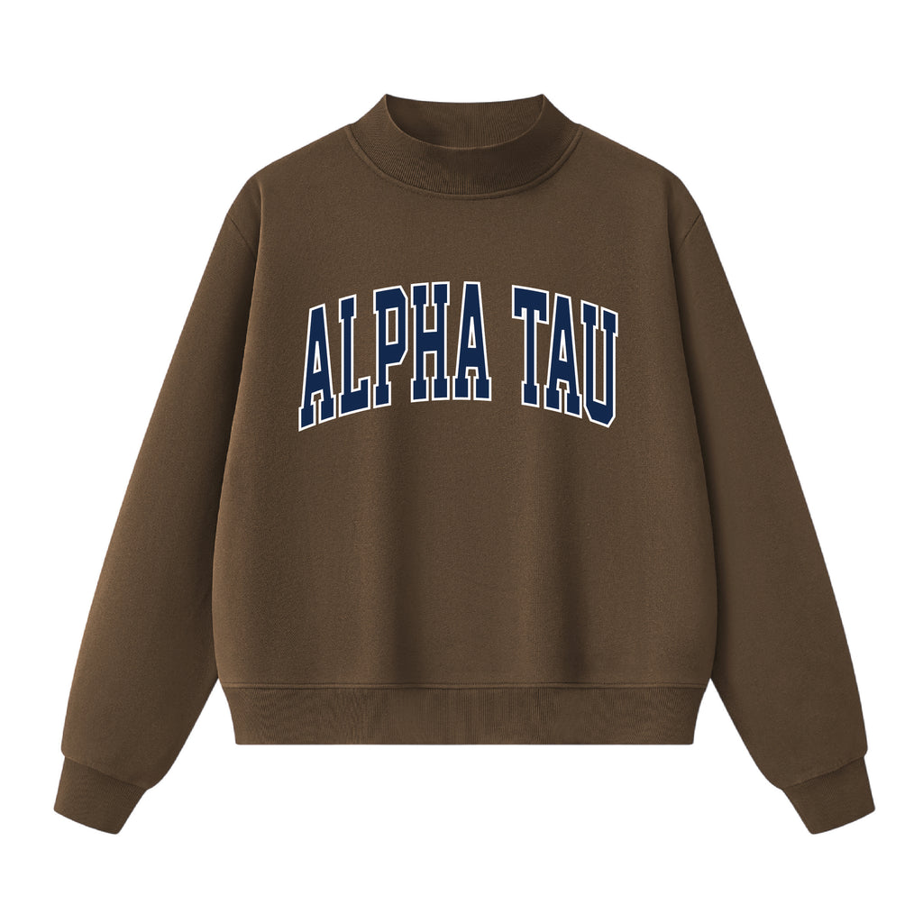 Alpha Sigma Tau Essential Mock Neck