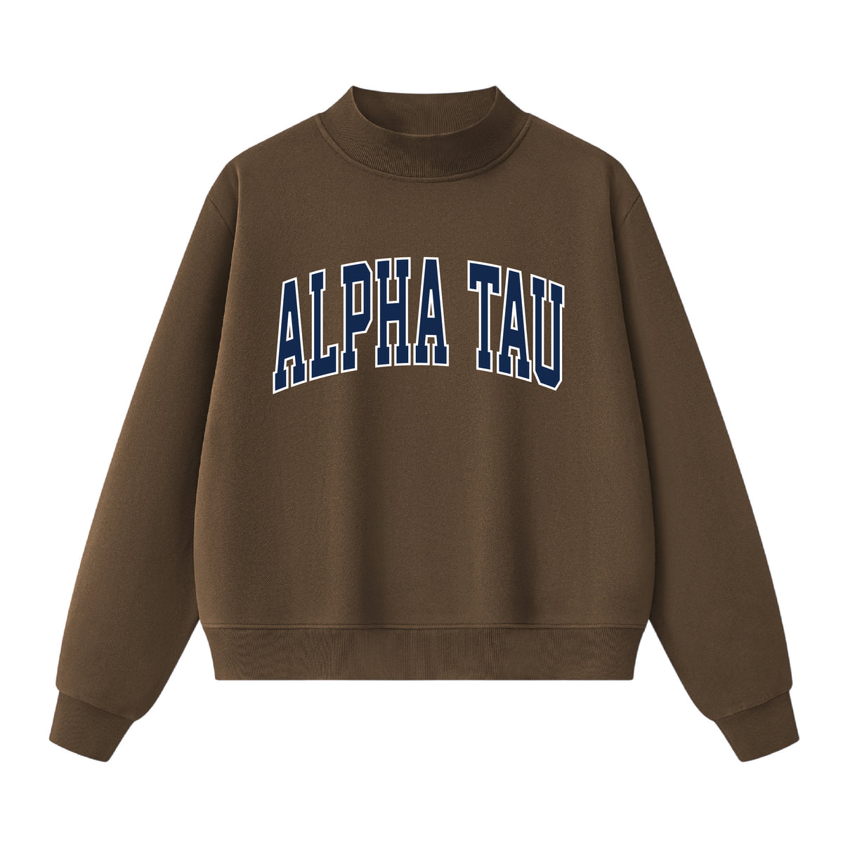 Alpha Sigma Tau Essential Mock Neck