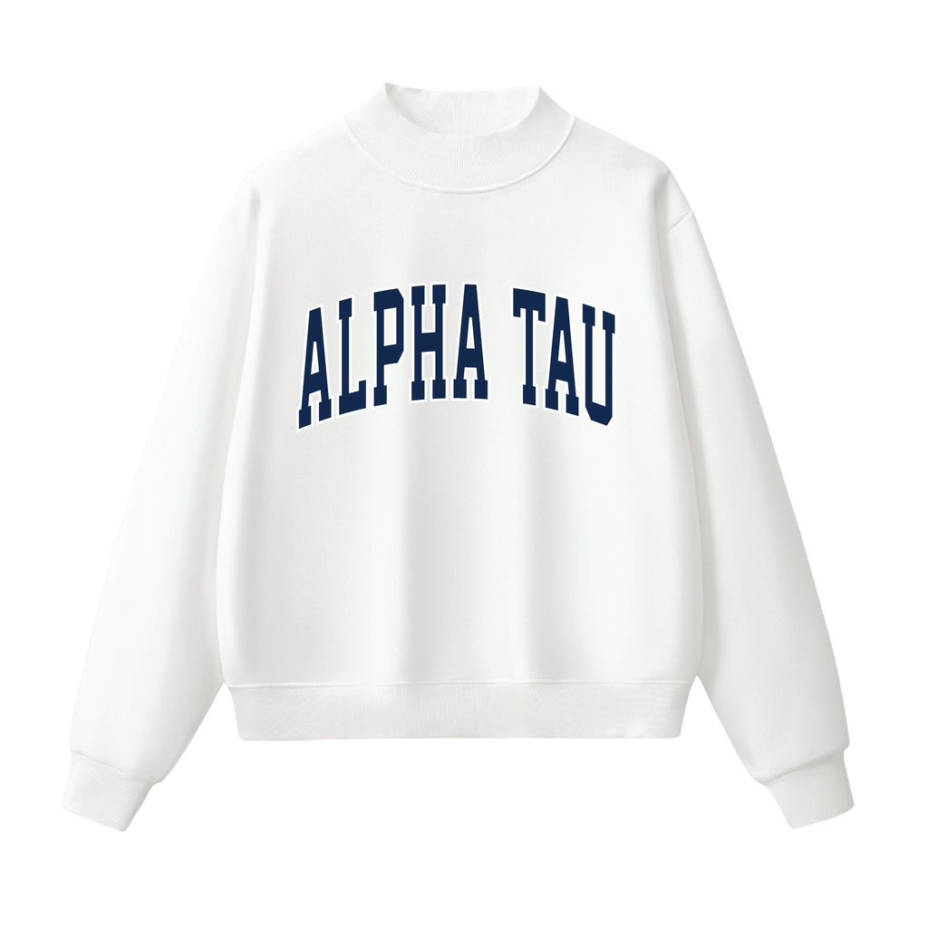 Alpha Sigma Tau Essential Mock Neck