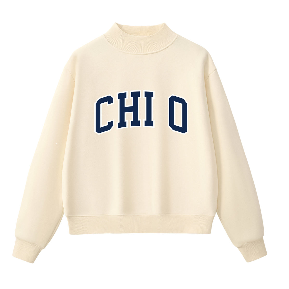 Chi O Essential Mock Neck