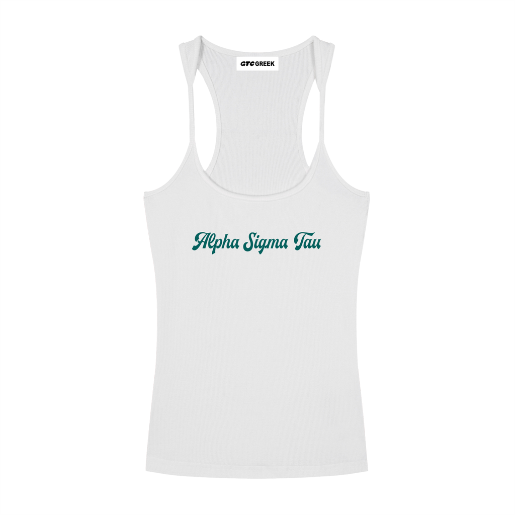 Alpha Sigma Tau Script Tank