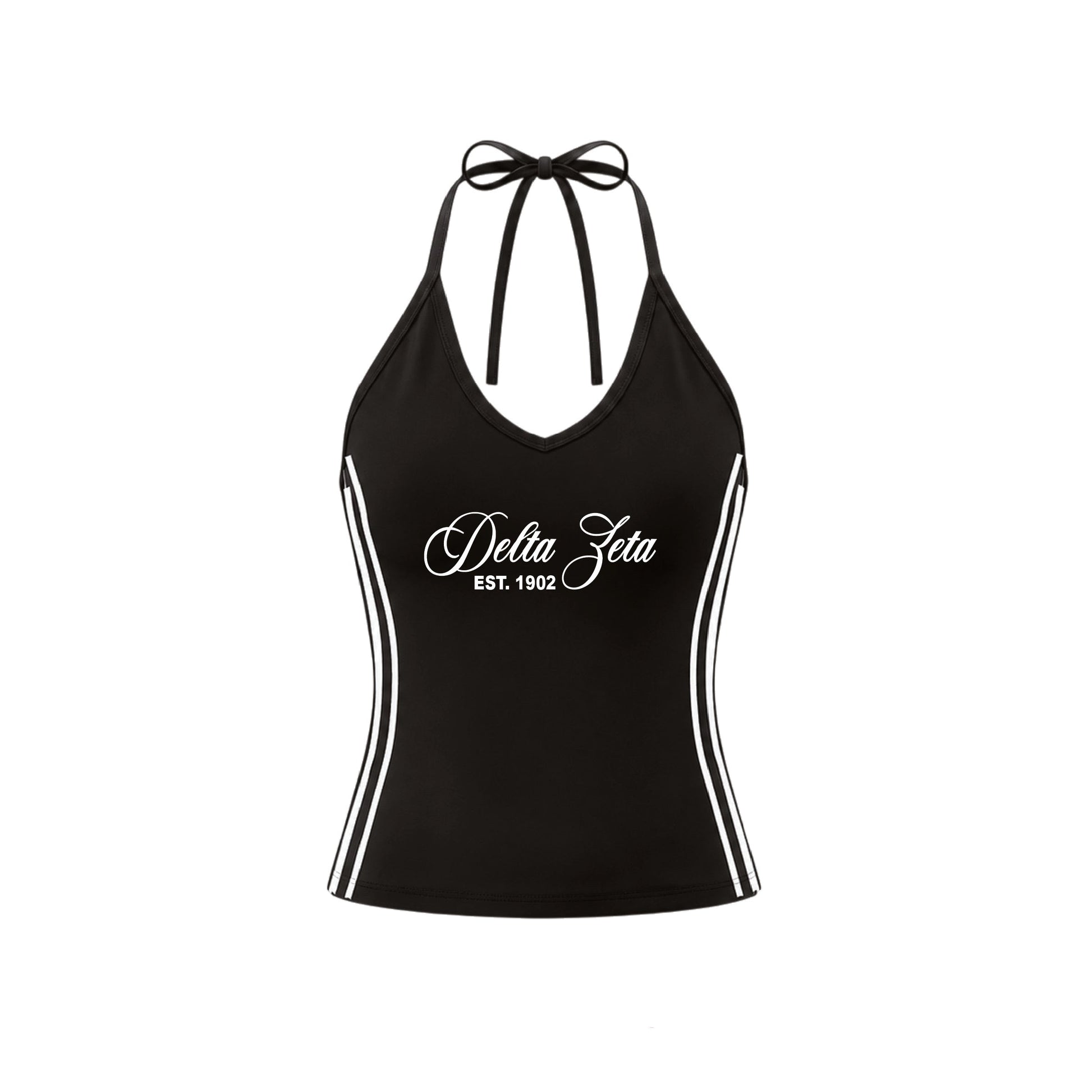Delta Zeta Script Halter