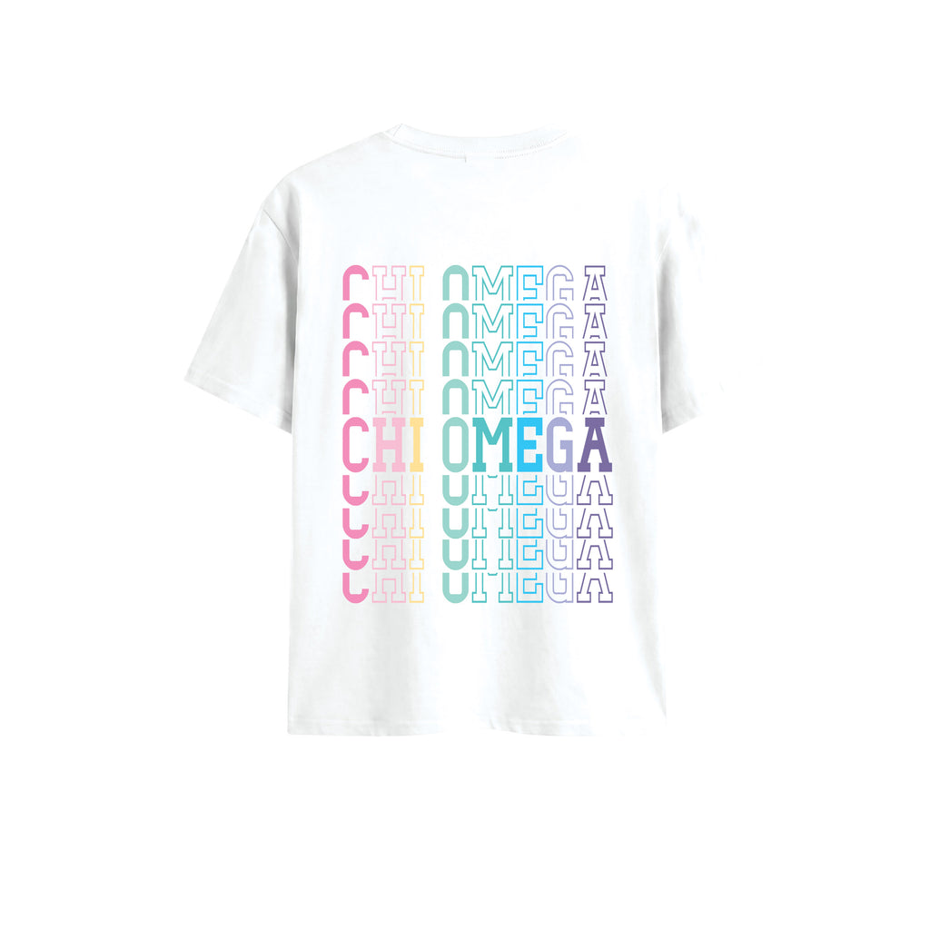 Chi Omega Run For Wishes Tee