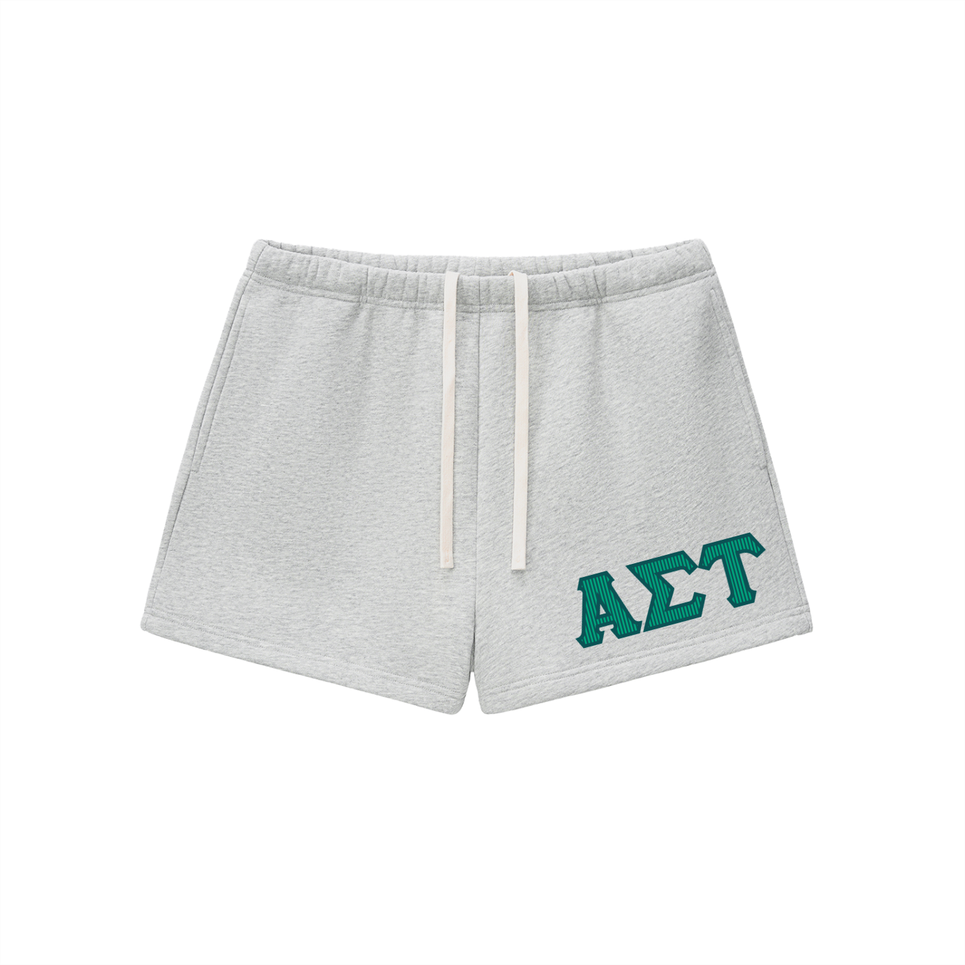 Alpha Sigma Tau Letters Fleece Short