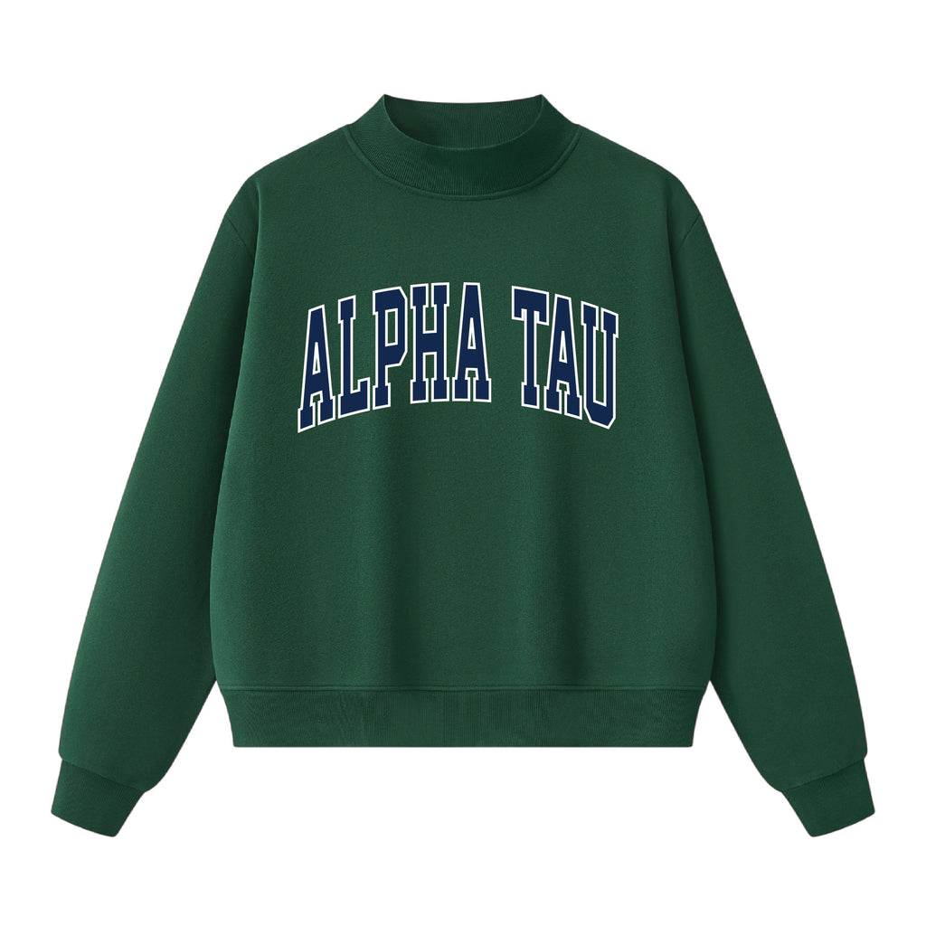 Alpha Sigma Tau Essential Mock Neck
