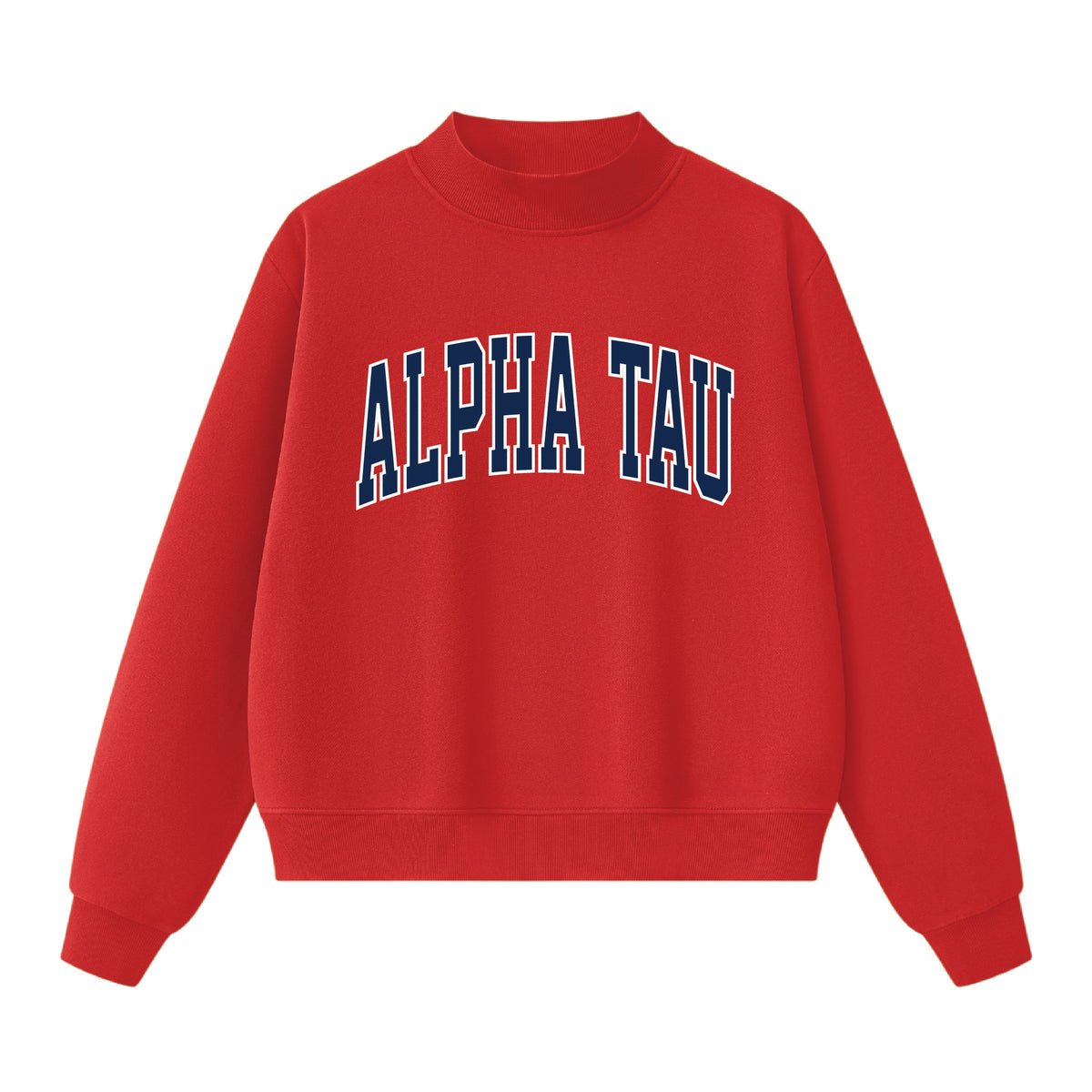 Alpha Sigma Tau Essential Mock Neck
