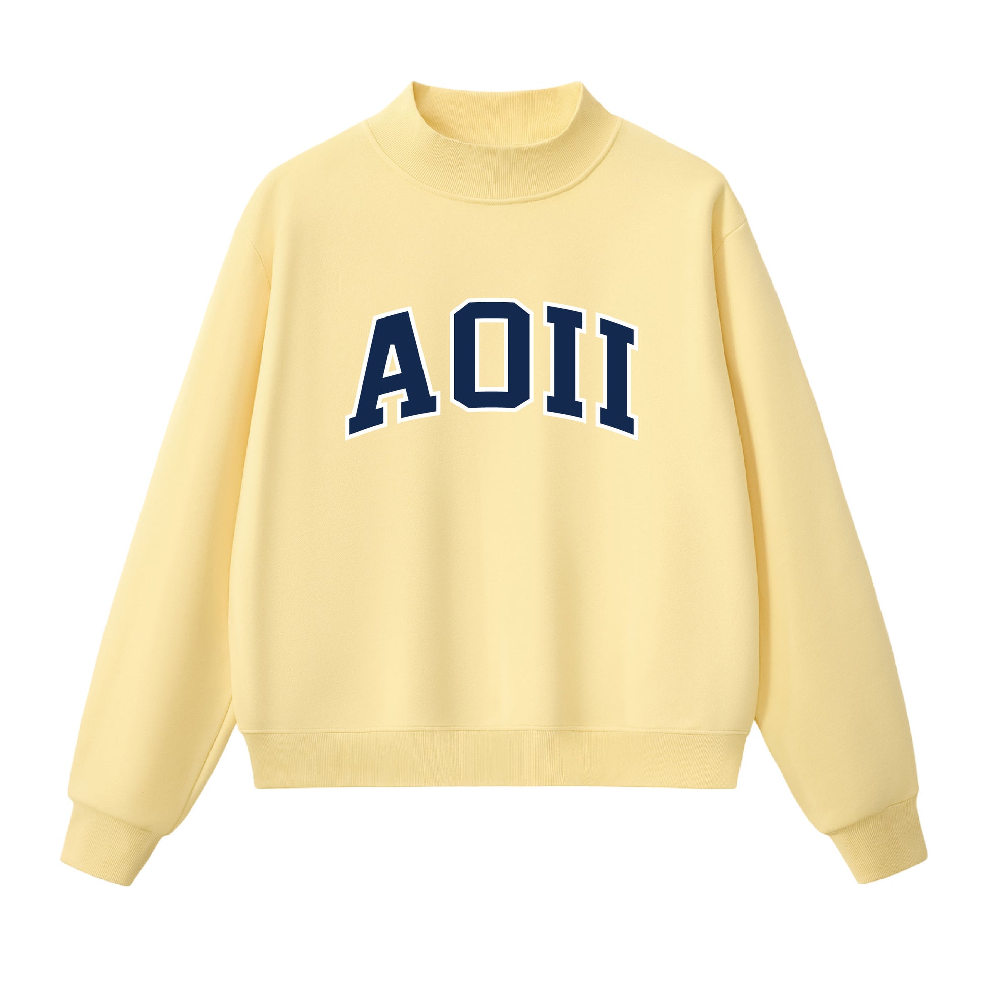 AOPi  Essential Mock Neck