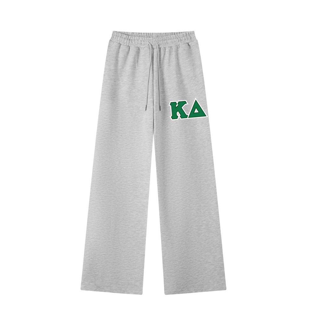 Kappa Delta Striped Letter Wide leg Sweatpants