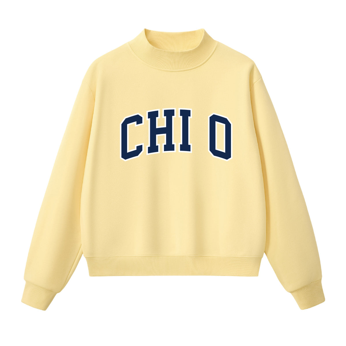 Chi O Essential Mock Neck