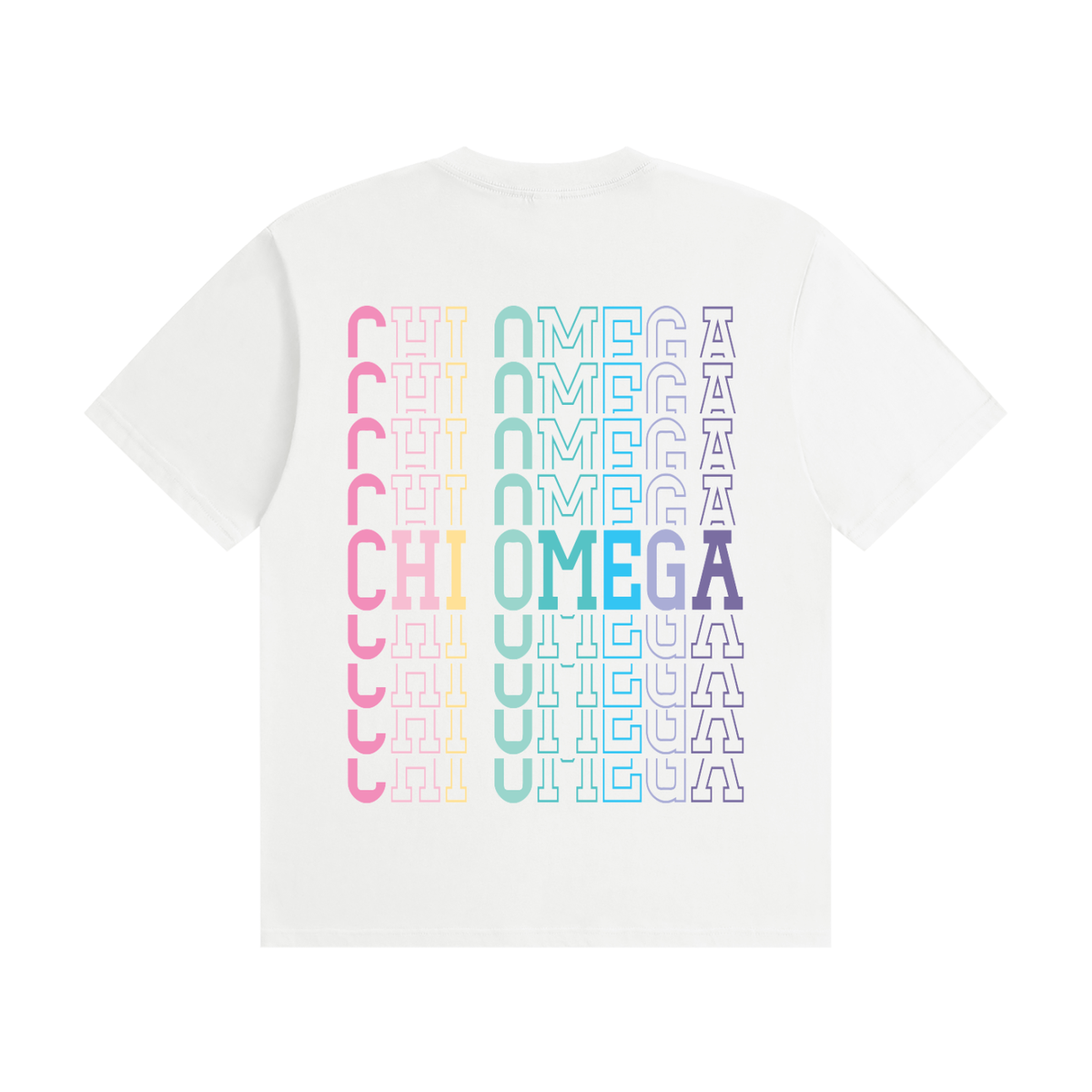 Chi Omega Run For Wishes Tee