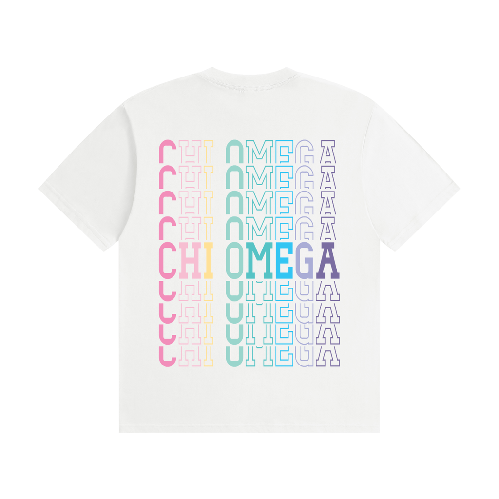 Chi Omega Run For Wishes Tee