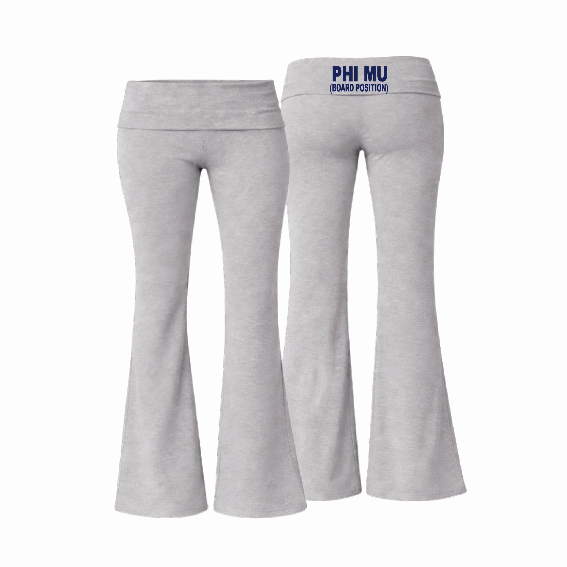 PM Exec Positions Fold Over Flare Pant