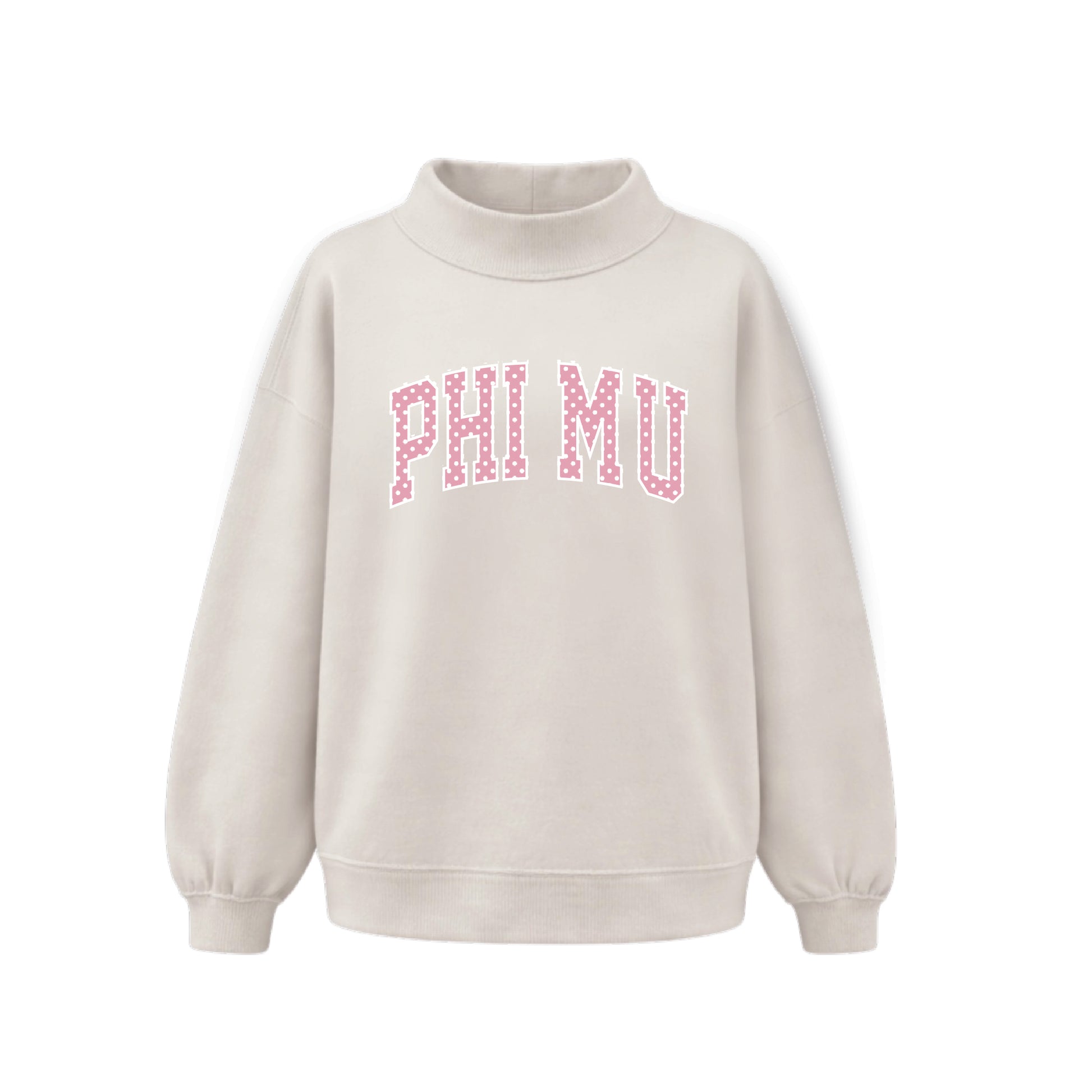 Phi Mu Mock Neck