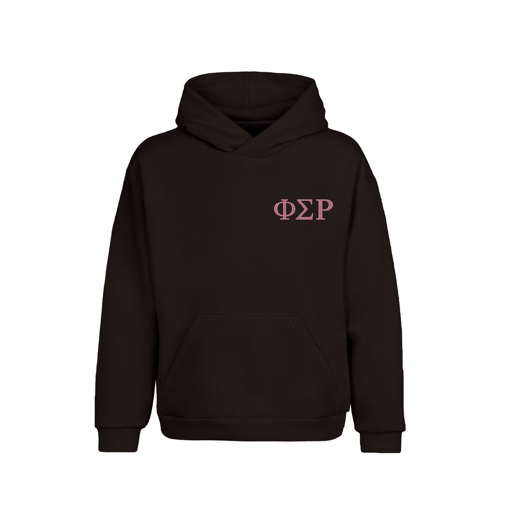 Phi Rho Rhinestone Hoodie