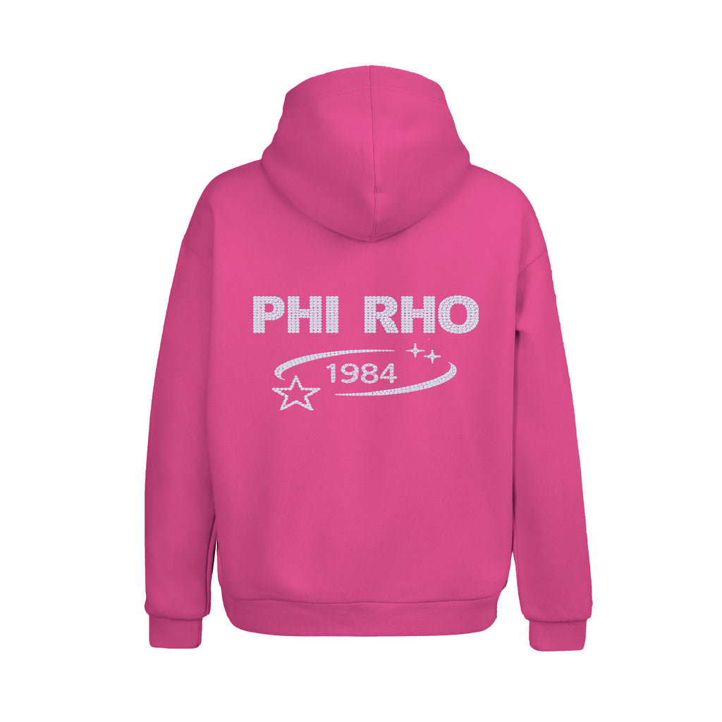 Phi Rho Rhinestone Hoodie