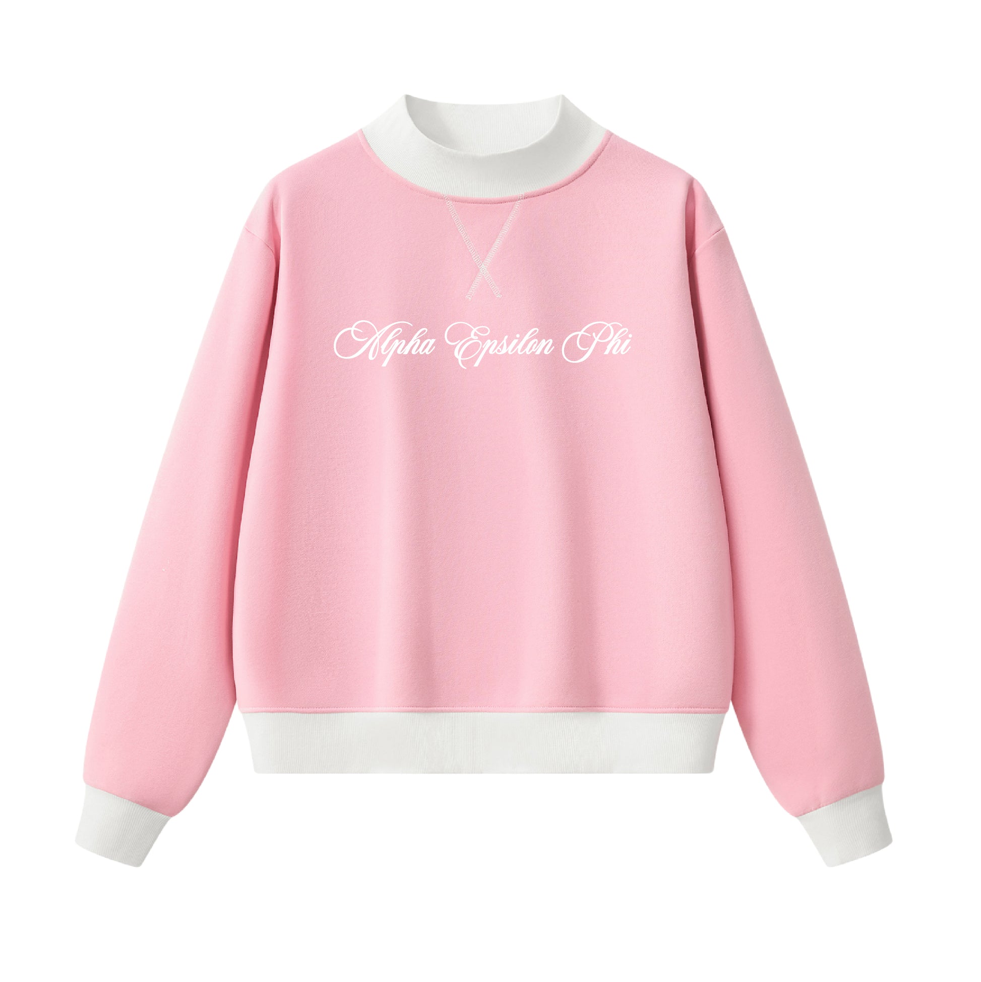 AE Phi Essential Color Block Mock Neck
