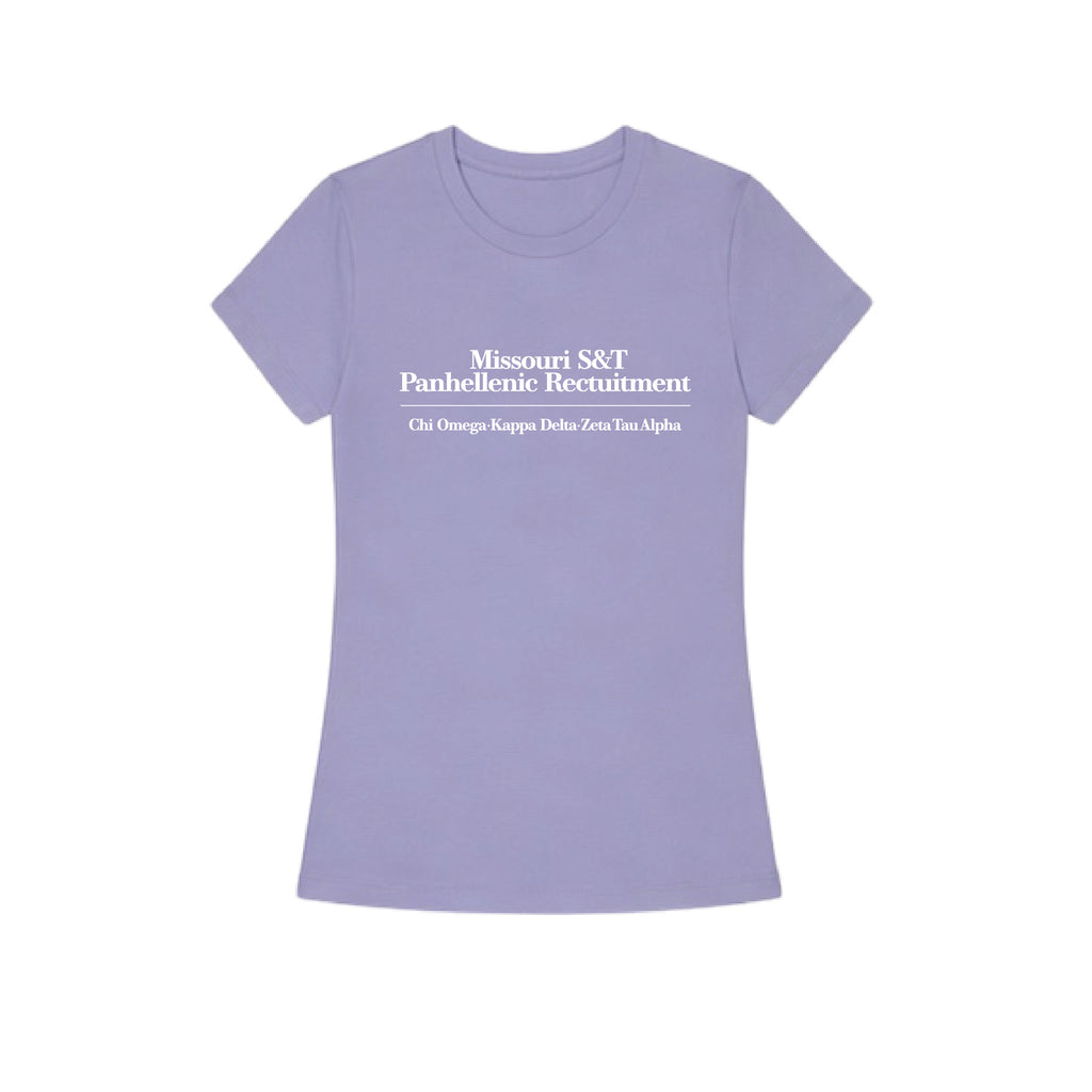 Missouri S&T Panhellenic Tee