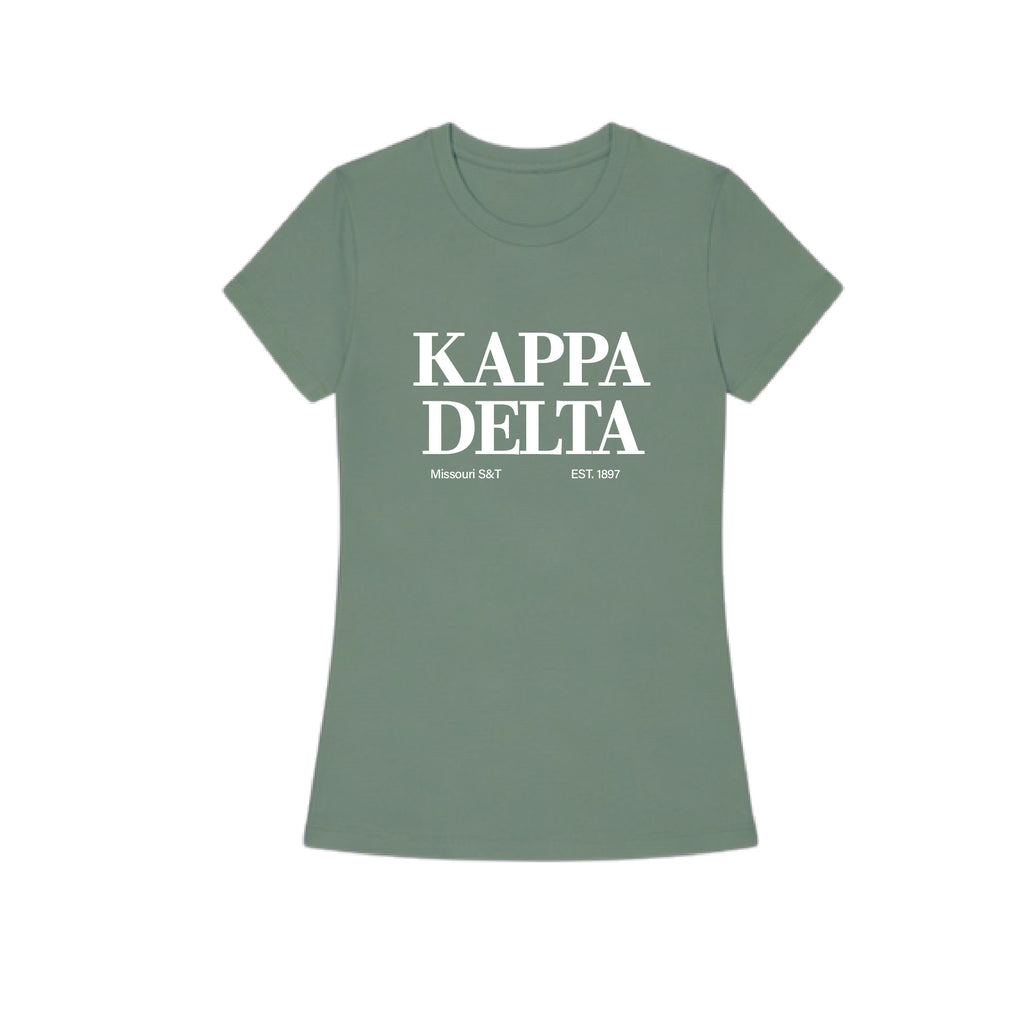 Missouri S&T Panhellenic Tee - KAPPA DELTA
