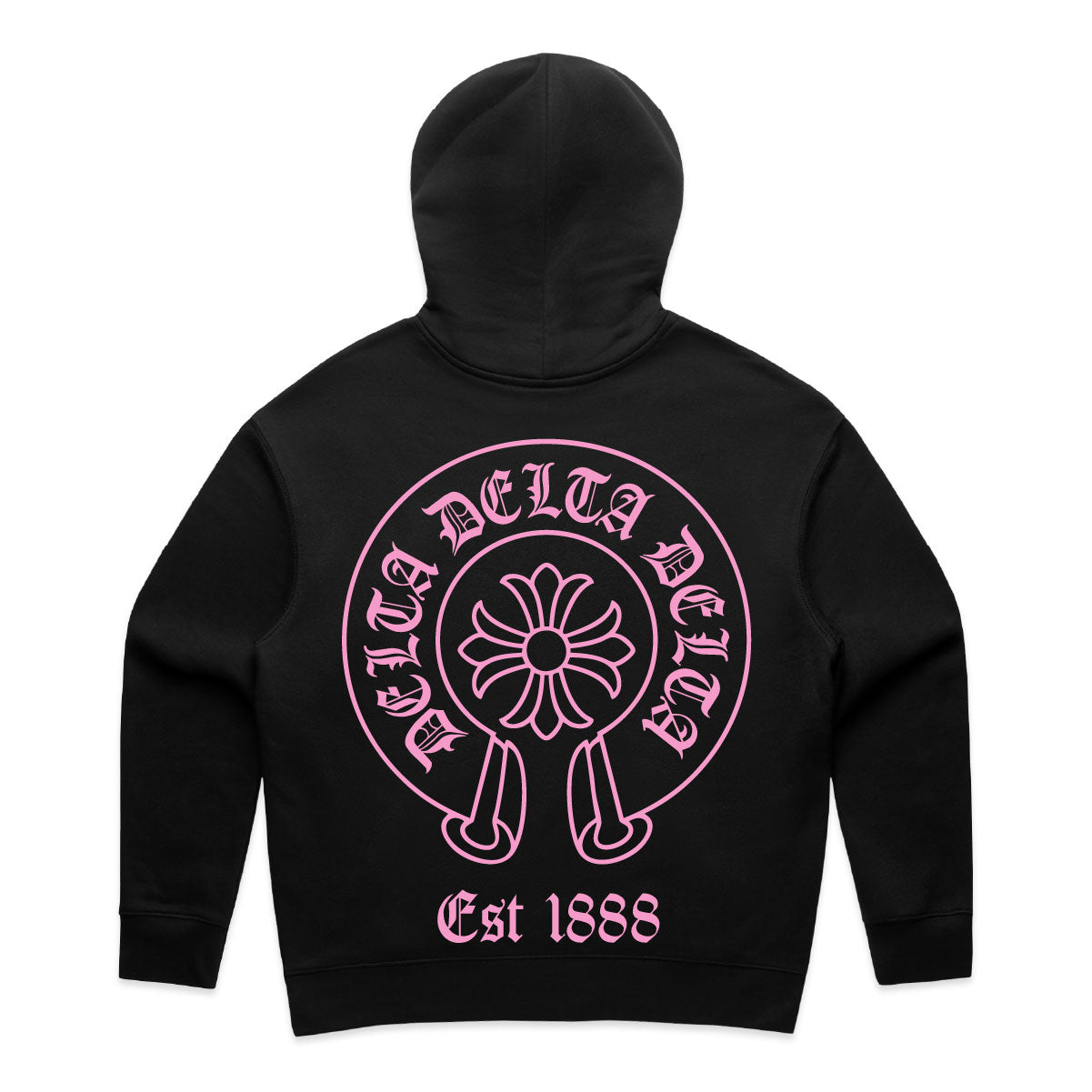 Tri Delta Gothic Script Hoodie