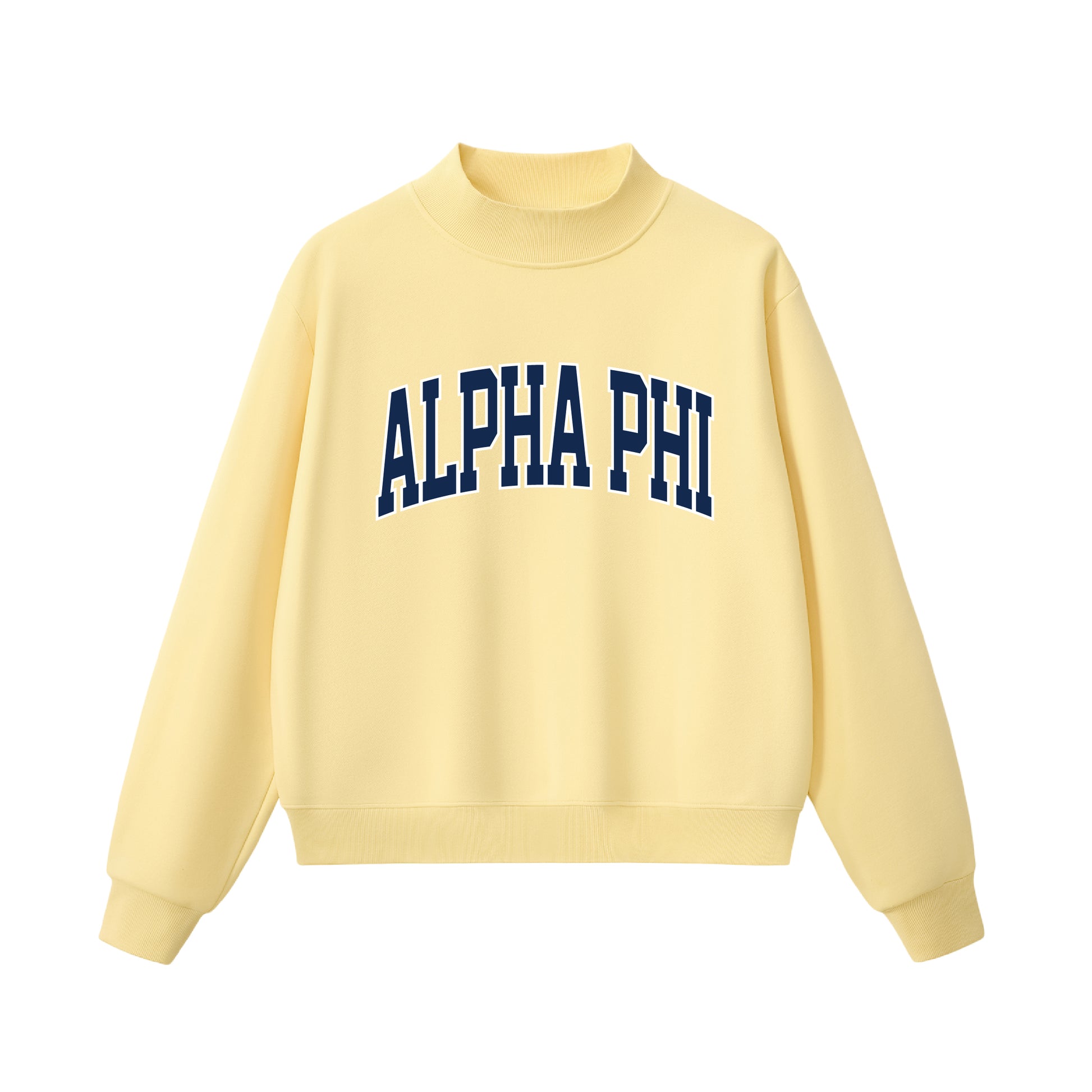 Alpha Phi  Essential Mock Neck
