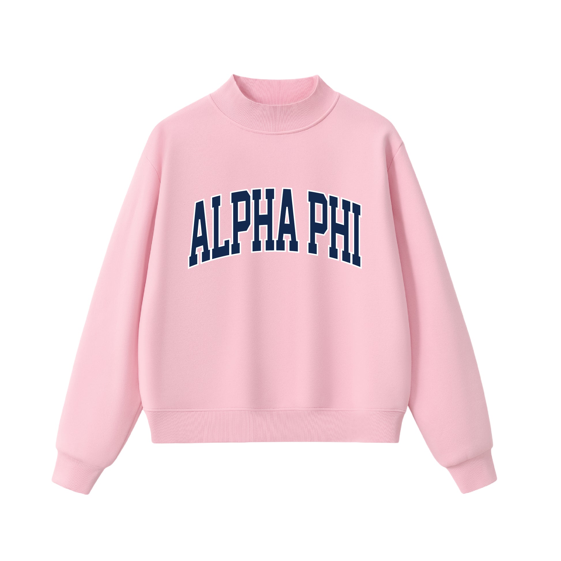 Alpha Phi  Essential Mock Neck