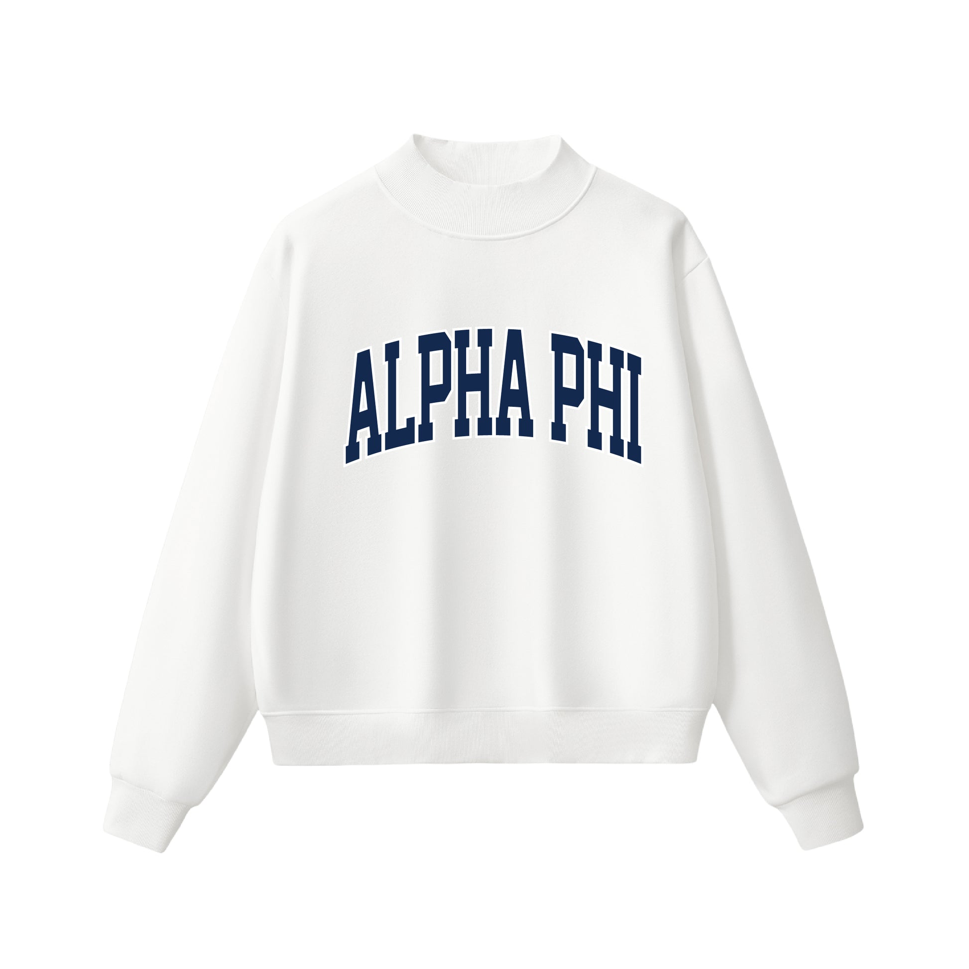 Alpha Phi  Essential Mock Neck