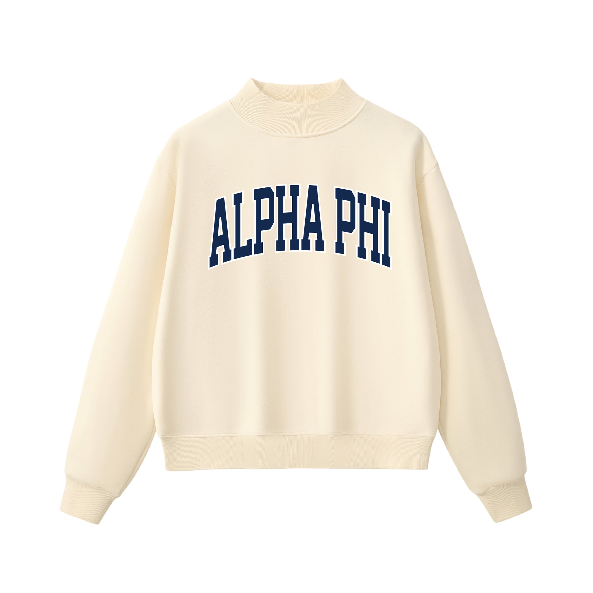 Alpha Phi  Essential Mock Neck
