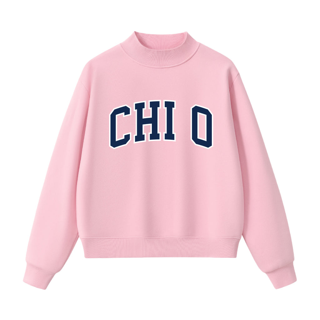 Chi O Essential Mock Neck