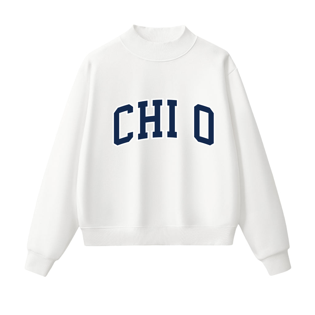 Chi O Essential Mock Neck