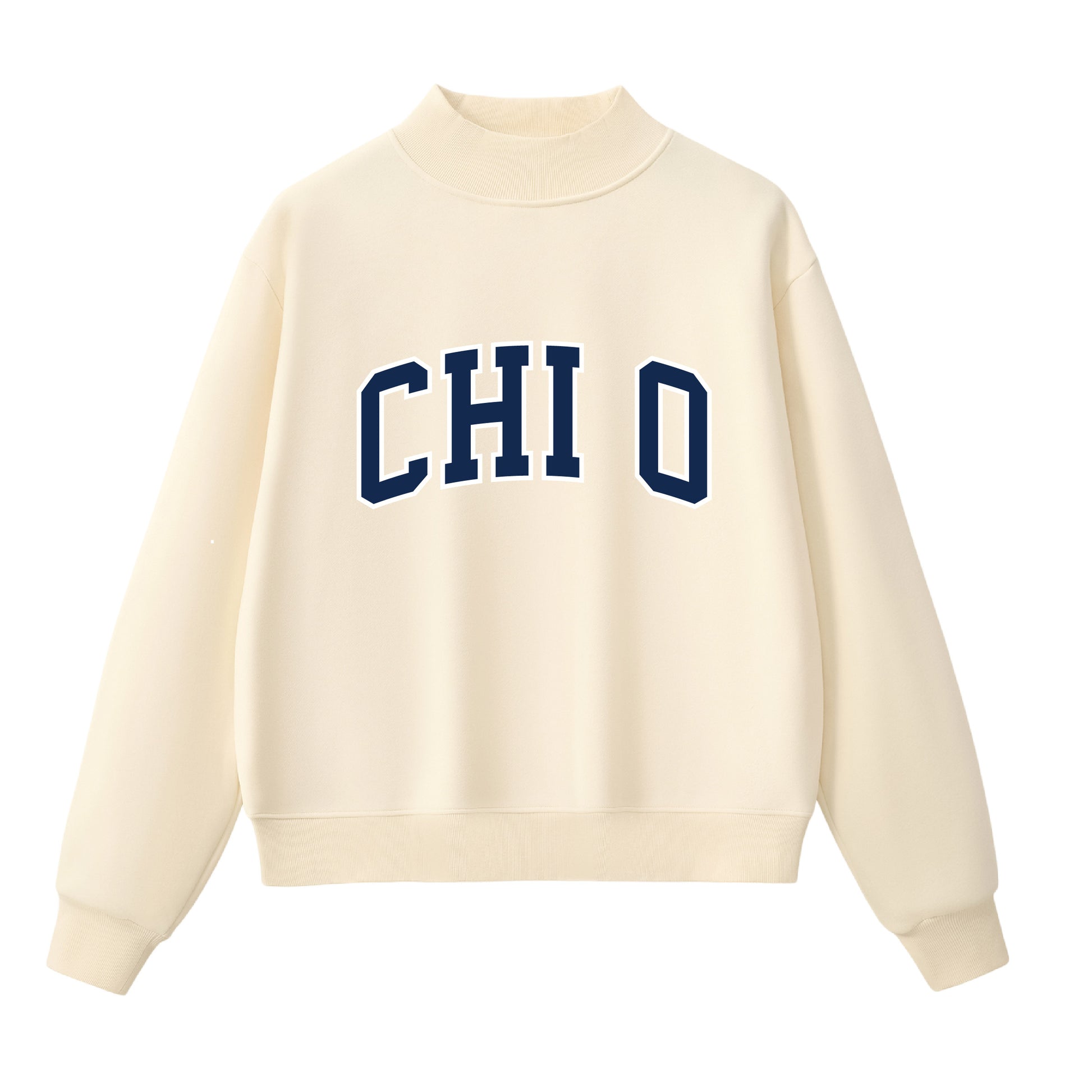 Chi O Essential Mock Neck