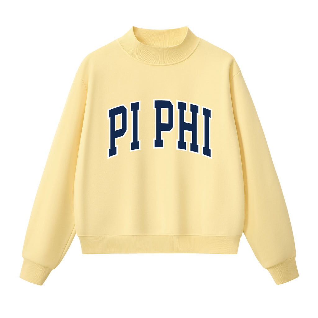 Pi Phi Essential Mock Neck