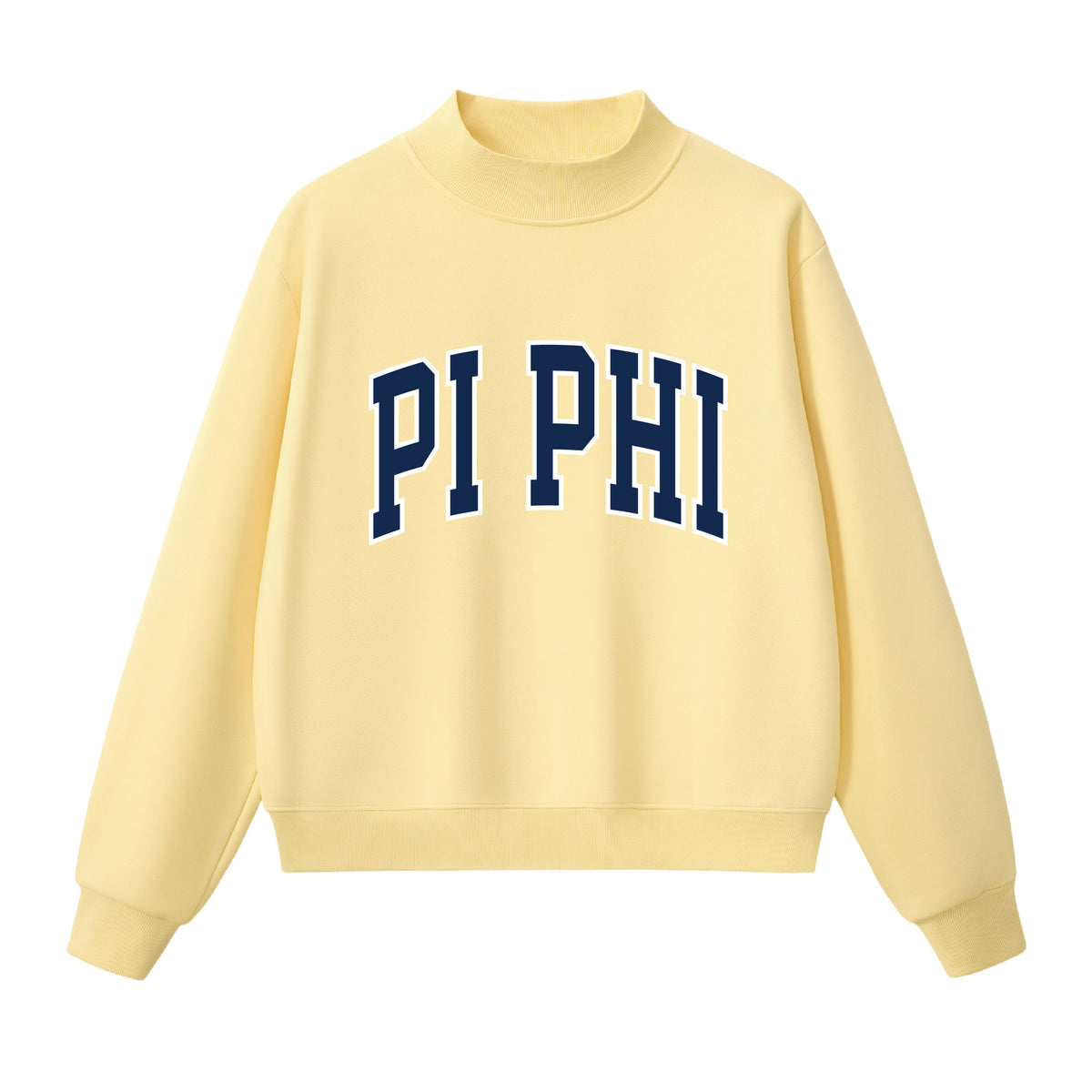 Pi Phi Essential Mock Neck