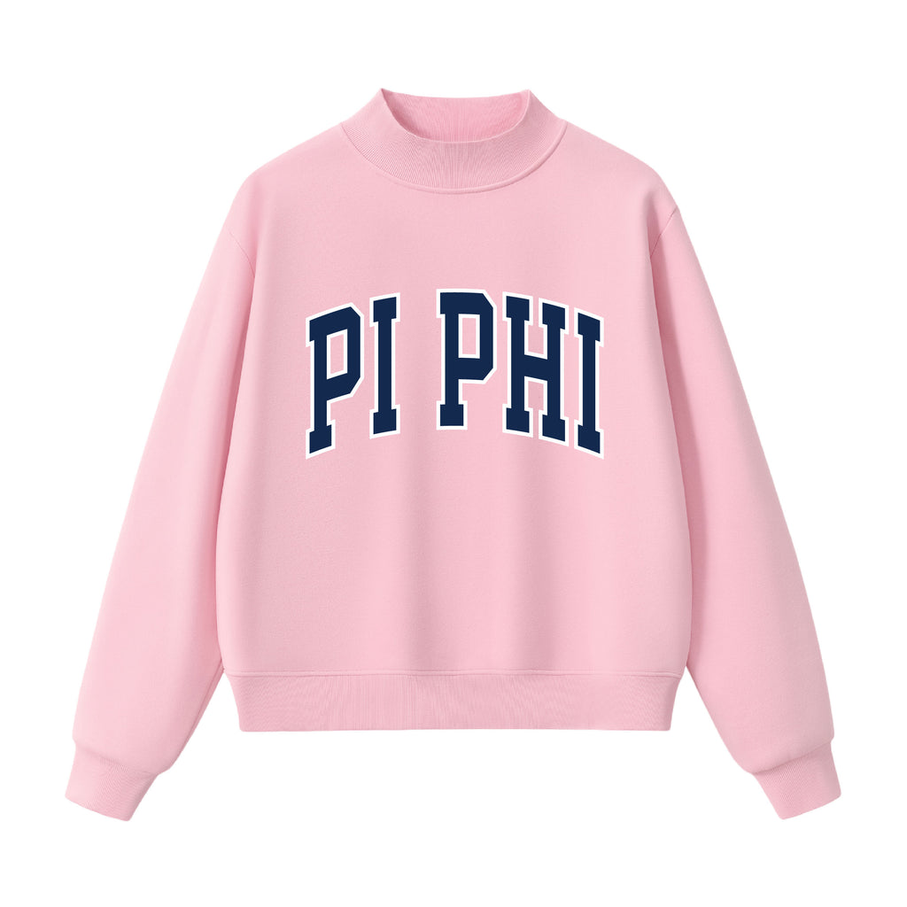 Pi Phi Essential Mock Neck