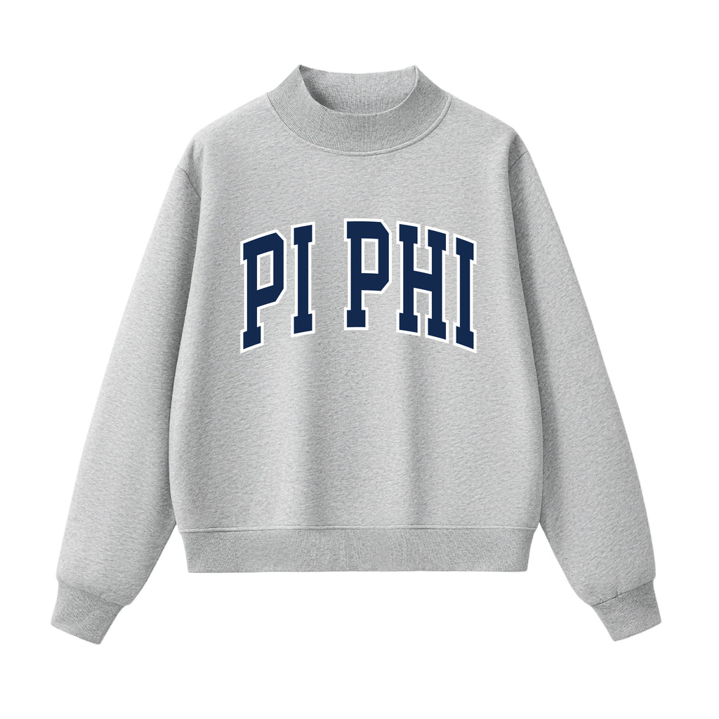 Pi Phi Essential Mock Neck