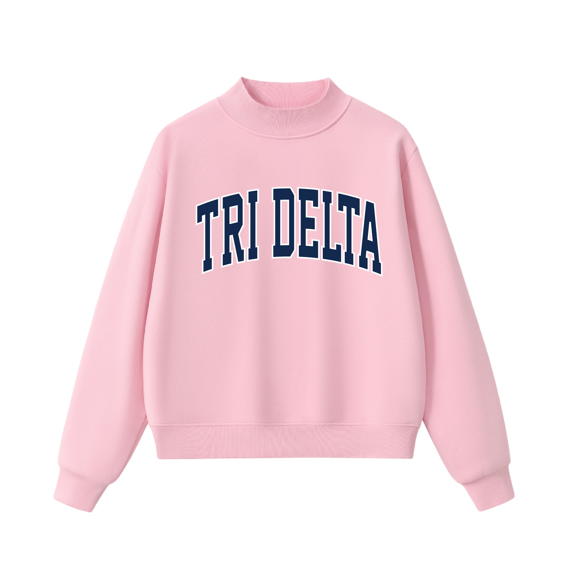 Tri Delta Essential Mock Neck