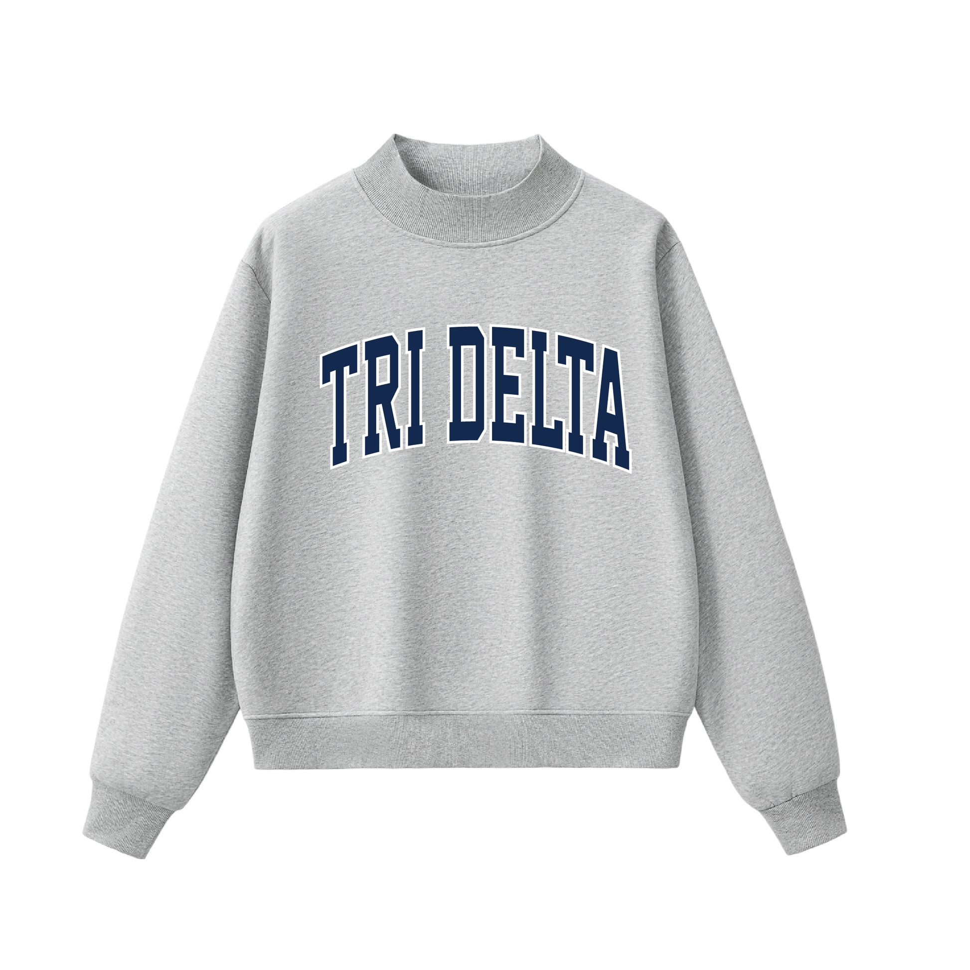 Tri Delta Essential Mock Neck