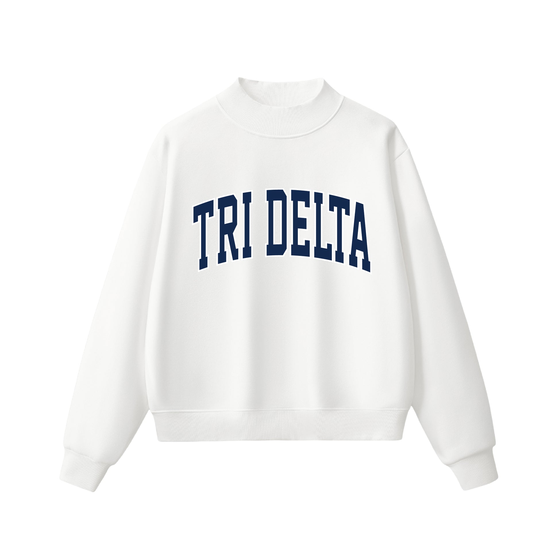 Tri Delta Essential Mock Neck