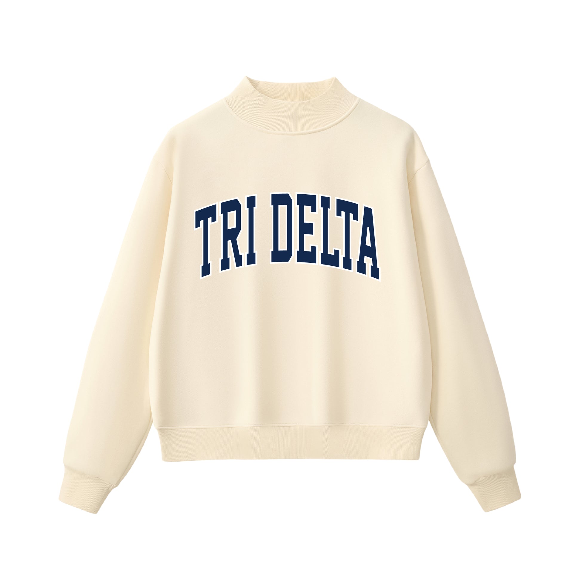 Tri Delta Essential Mock Neck