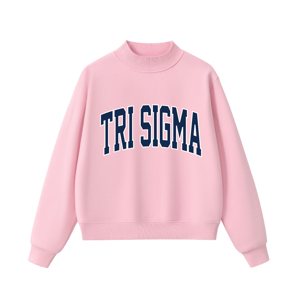 Tri Sig Essential Mock Neck