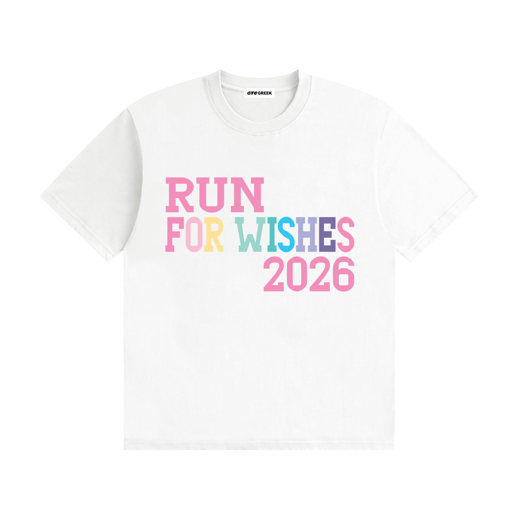 Chi Omega Run For Wishes Tee