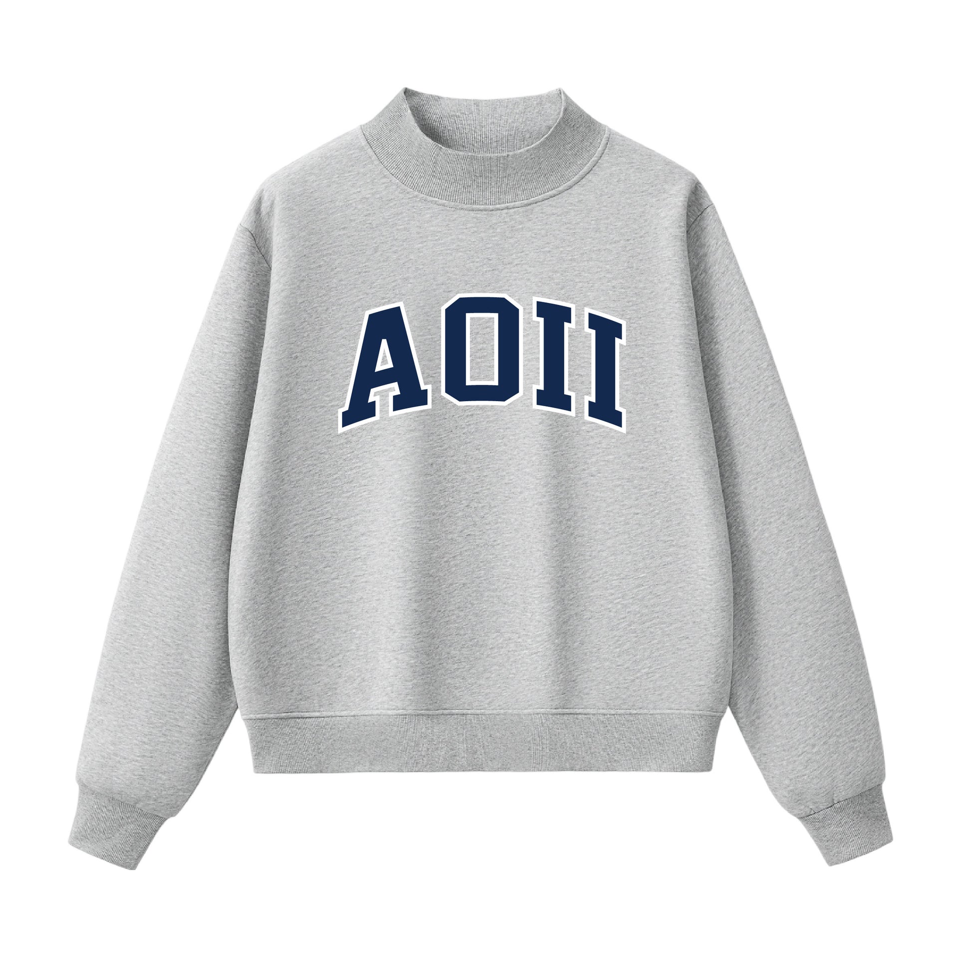 AOPi  Essential Mock Neck