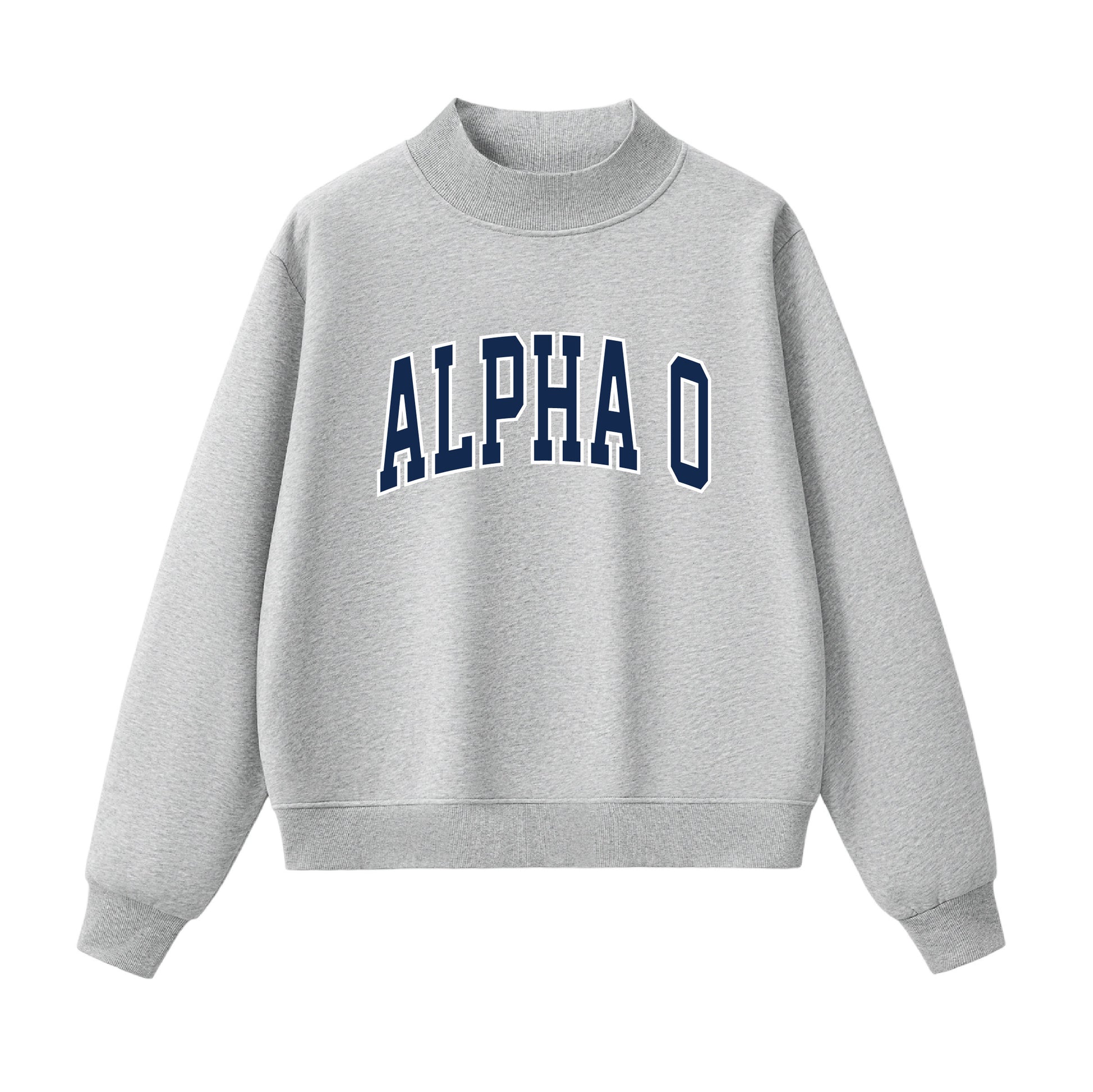 Alpha O  Essential Mock Neck