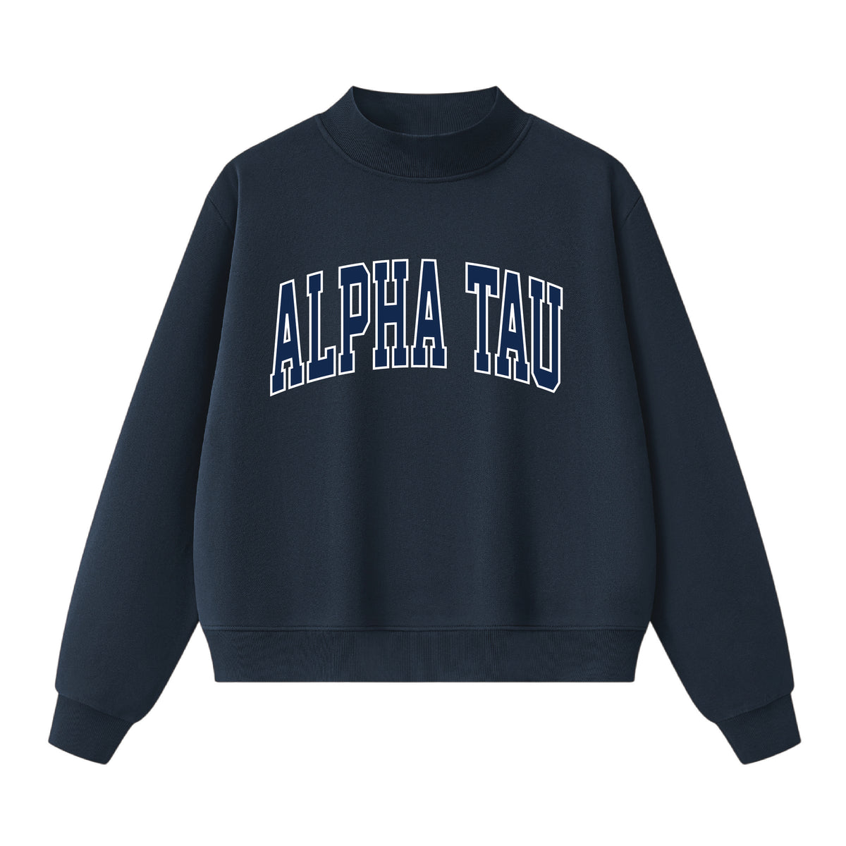 Alpha Sigma Tau Essential Mock Neck