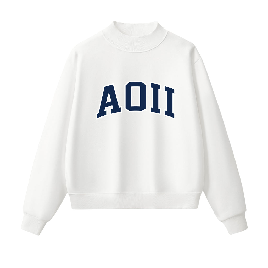 AOPi  Essential Mock Neck