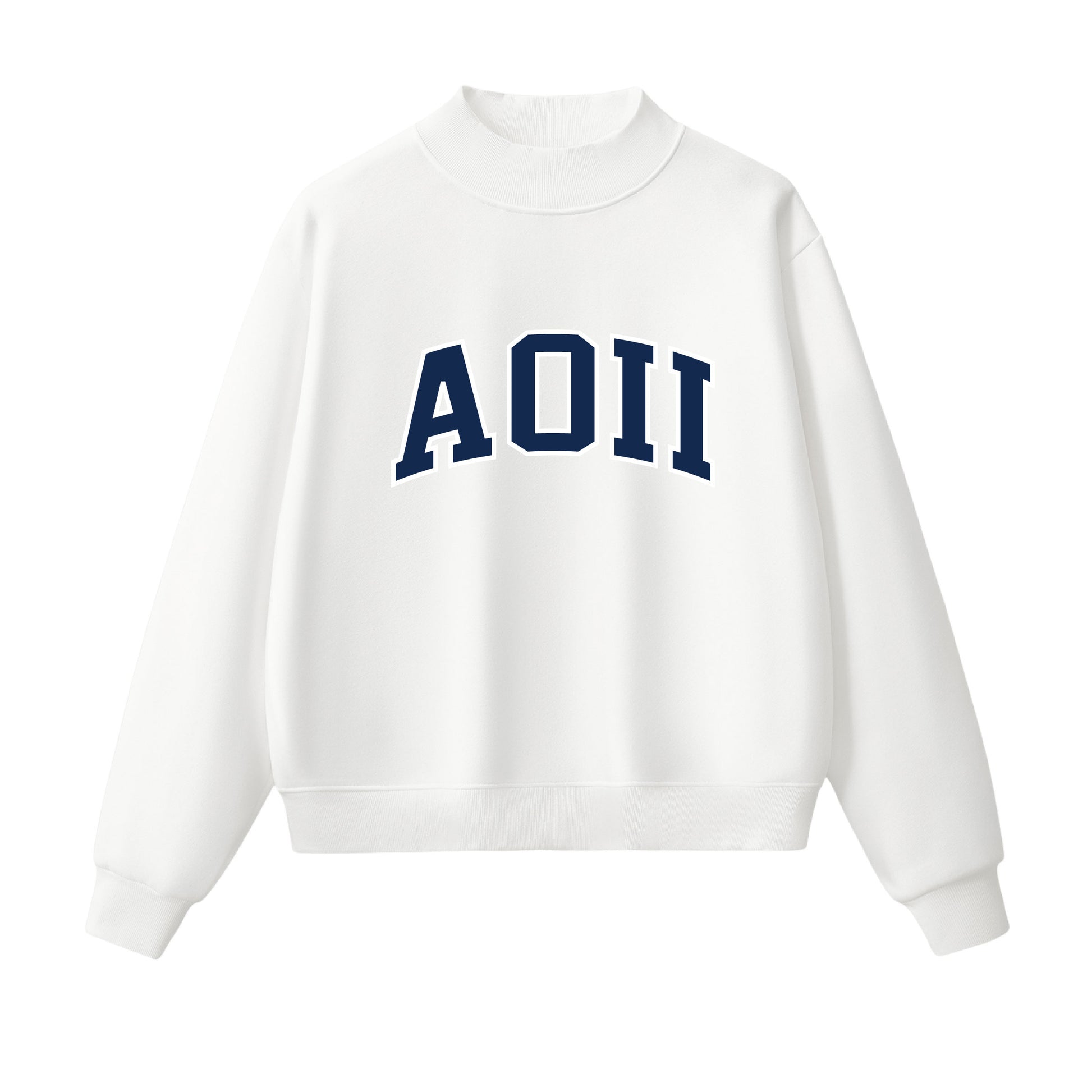 AOPi  Essential Mock Neck