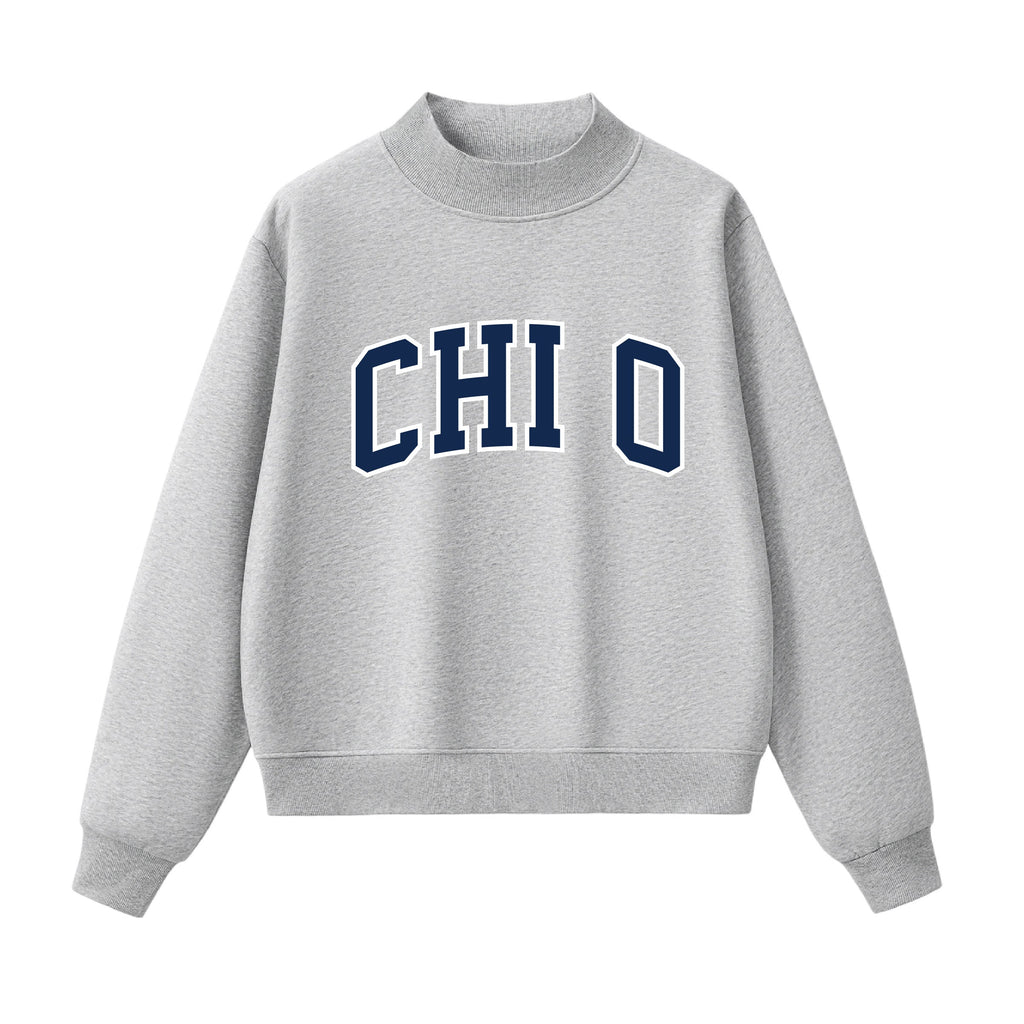 Chi O Essential Mock Neck