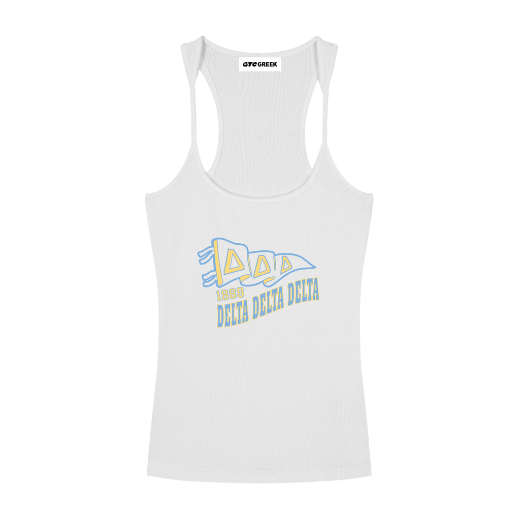 Tri Delta Summer Banner Tank