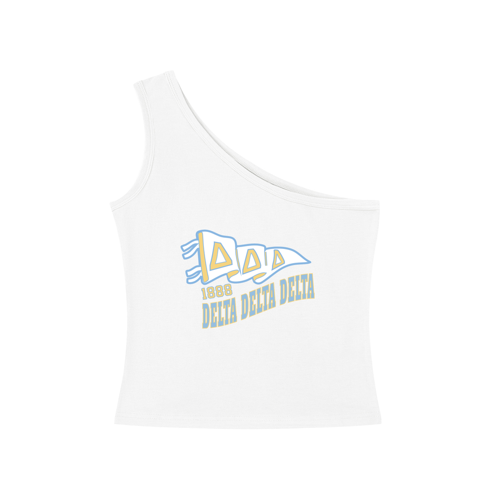 Women's One-Shoulder Crop T-Shirt